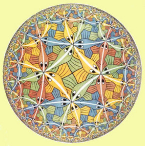 1. Escher. Limite del cerchio.III