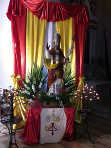 S. Silverio nella Chiesa di Le Forna