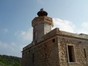 Faro di san Domino alle isole Tremiti
