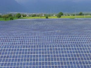 Grande impianto fotovoltaico