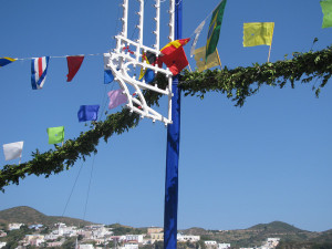 S. Silverio 2012. Ghirlande di 'mortella'