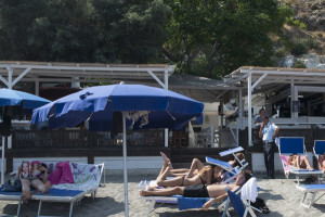 In spiaggia con i vigili.OK