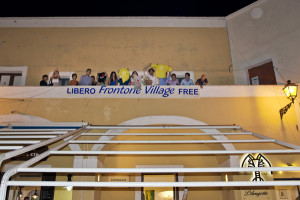La manifestazione serale.OK