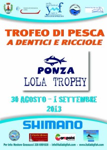 Locandina Lola Trophy 2013