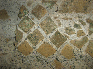 Partic. opus reticulatum