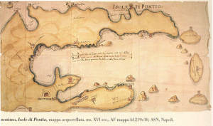 Isole di Pontio. XVI sec.