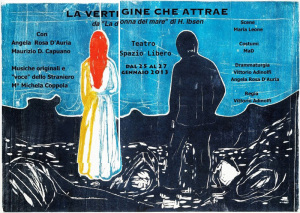 La vertigine che attrae. Locandina spettacolo