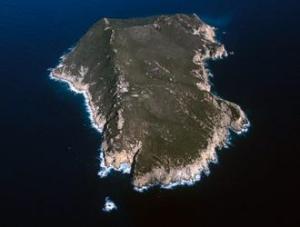 Zannone vista aerea
