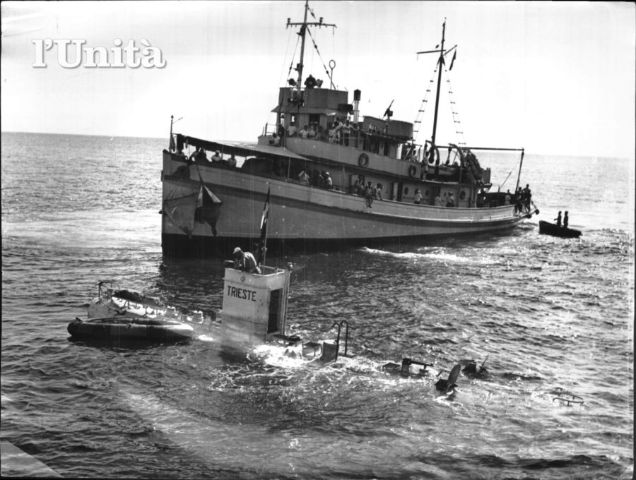 Quando il batiscafo Trieste toccò il fondo degli abissi: 1960