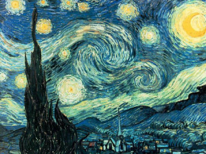 Van Gogh. Notte Stellata