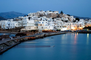 Naxos Town Naxos Cyclades Greek Islands Greece