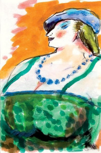 Fellini. Schizzi di donne