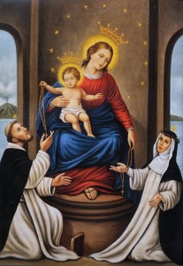 Madonna del Rosario Pompei. Ottobre mese mariano