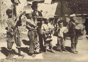 Foto storiche. Banda di scugnizzi
