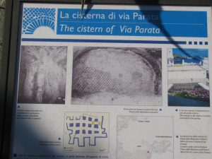 La Cisterna di via Parata. Tab.1. Resized