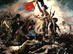 Delacroix. La Liberté guidant le peuple (1830). Louvre