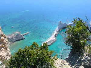 Palmarola Punta Vardella. Cala Brigantino
