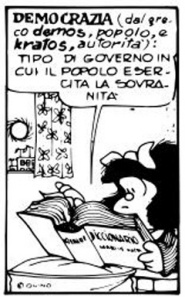 Mafalda Democrazia