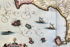 Mappa Golfo di Gaeta. Part.