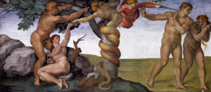 Michelangelo. Il Peccato Originale e la cacciata dal Paradiso Terrestre