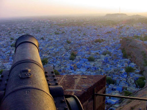 Jodhpur la città blu dal forte Mahagarth