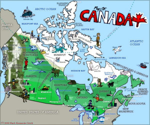 Map of Canada