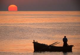 pescatore all'alba