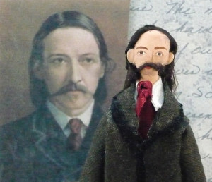 Robert-Louis-Stevenson-miniature-doll