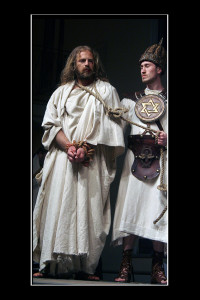 Gesù al cospetto di Caifa (foto di enzo di fazio)