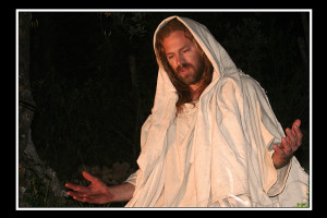 Gesù in preghiera (foto di enzo di fazio)