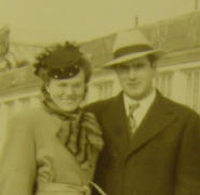 Catherine and Alfonso Raia. KayAndAl.1947