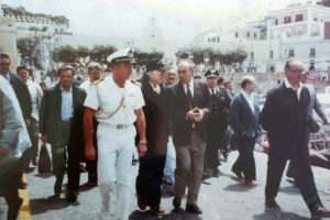 Presidente Cossiga 1991. Molo