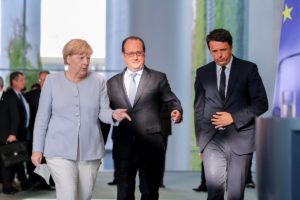 Merkel-Hollande-Renzi