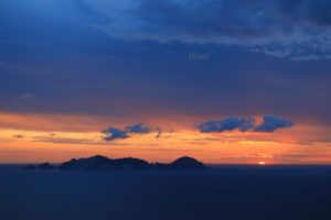 tramonto a Palmarola